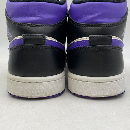 【中古品】【メンズ】 NIKE ナイキ 554724-095 AIR JORDAN 1 MID エア ジョーダン ワン ミッド スニーカー シューズ 靴 160-260421-cs-02-izu サイズ：27.0cm カラー：BLACK/DARK IRIS-WHITE 万代Net店