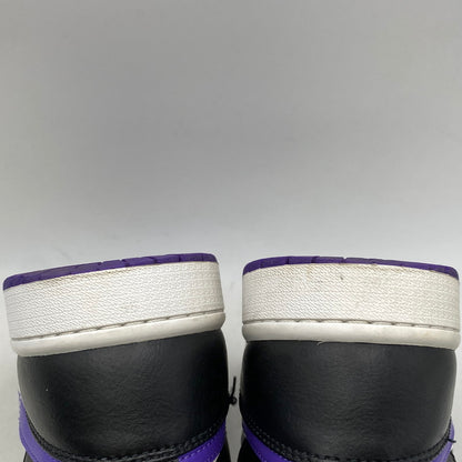 【中古品】【メンズ】 NIKE ナイキ 554724-095 AIR JORDAN 1 MID エア ジョーダン ワン ミッド スニーカー シューズ 靴 160-260421-cs-02-izu サイズ：27.0cm カラー：BLACK/DARK IRIS-WHITE 万代Net店
