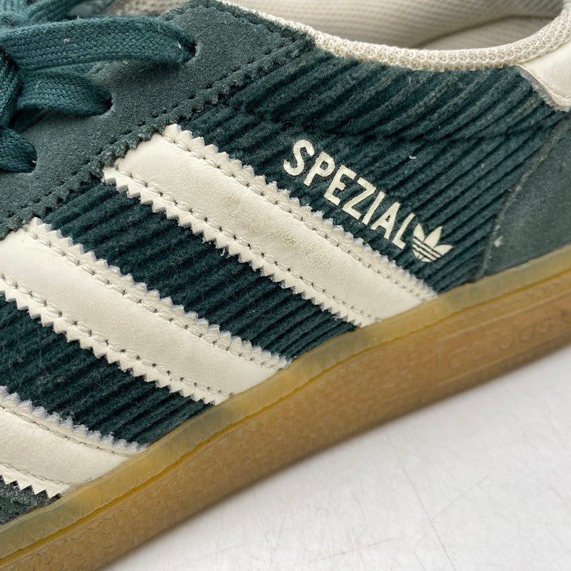【中古品】【メンズ/レディース】 adidas アディダス IG1976 WOMEN'S HANDBALL SPEZIAL ウィメンズ ハンドボール スペツィアル スニーカー シューズ 靴 161-260421-cs-03-izu サイズ：25.5cm カラー：MINERAL GREEN/OFF WHITE/GUM 万代Net店