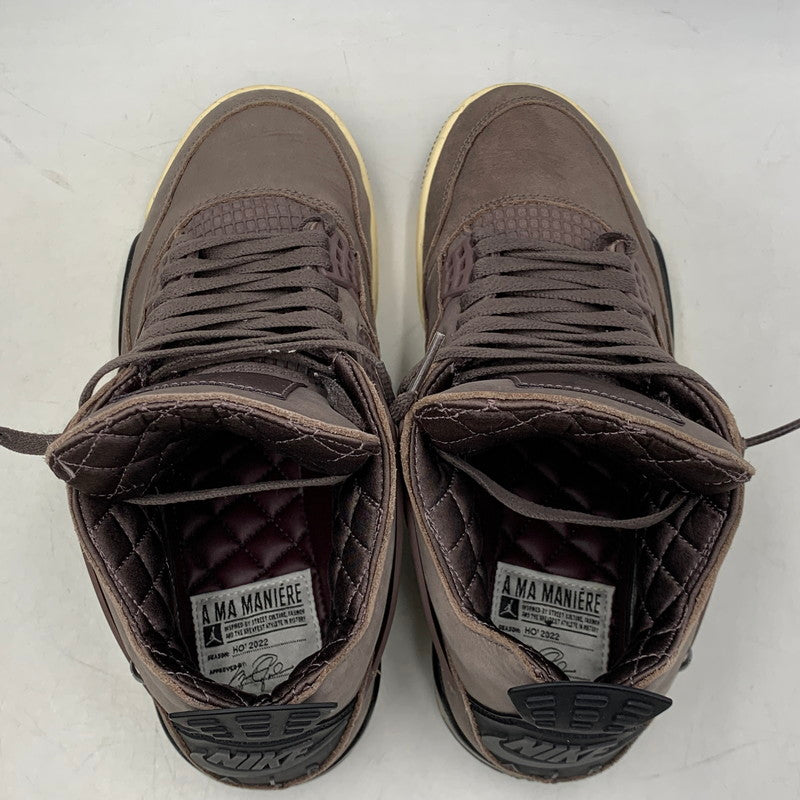 【中古品】【メンズ/レディース】 × A MA MANIERE ア マ マニエール DV6773-220 AIR JORDAN エア ジョーダン 4 スニーカー シューズ 靴 160-260420-ya-05-izu サイズ：25.5cm カラー：VIOLET ORE 万代Net店