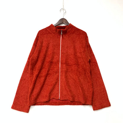 【中古品】【メンズ】 PAUL SMITH ポール・スミス 407531 シャギーニットジップアップジャケット トップス 長袖 141-260423-ya-01-izu サイズ：M カラー：レッド 万代Net店