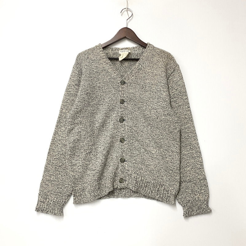 【中古品】【メンズ】 OLD AGNES B. オールド アニエスベー フランス製 COTTON CARDIGAN コットン カーディガン トップス 長袖 141-260423-ya-03-izu サイズ：2 カラー：グレー系 万代Net店