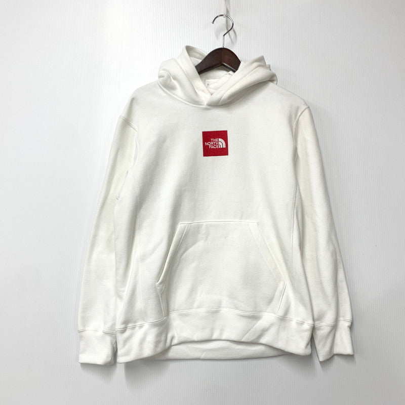 【中古品】【メンズ】 THE NORTH FACE ザ・ノースフェイス NT11500R HEATHER LOGO HOODIE ヘザー ロゴ フーディー トップス 長袖 144-260423-ya-02-izu サイズ：M カラー：WHITE 万代Net店
