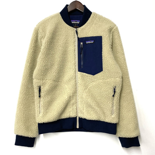 【中古品】【メンズ】 patagonia パタゴニア 22830FA19 19AW RETRO-X BOMBER JACKET レトロエックス ボンバー ジャケット アウター 144-260420-ya-13-izu サイズ：XS カラー：BEIGE 万代Net店