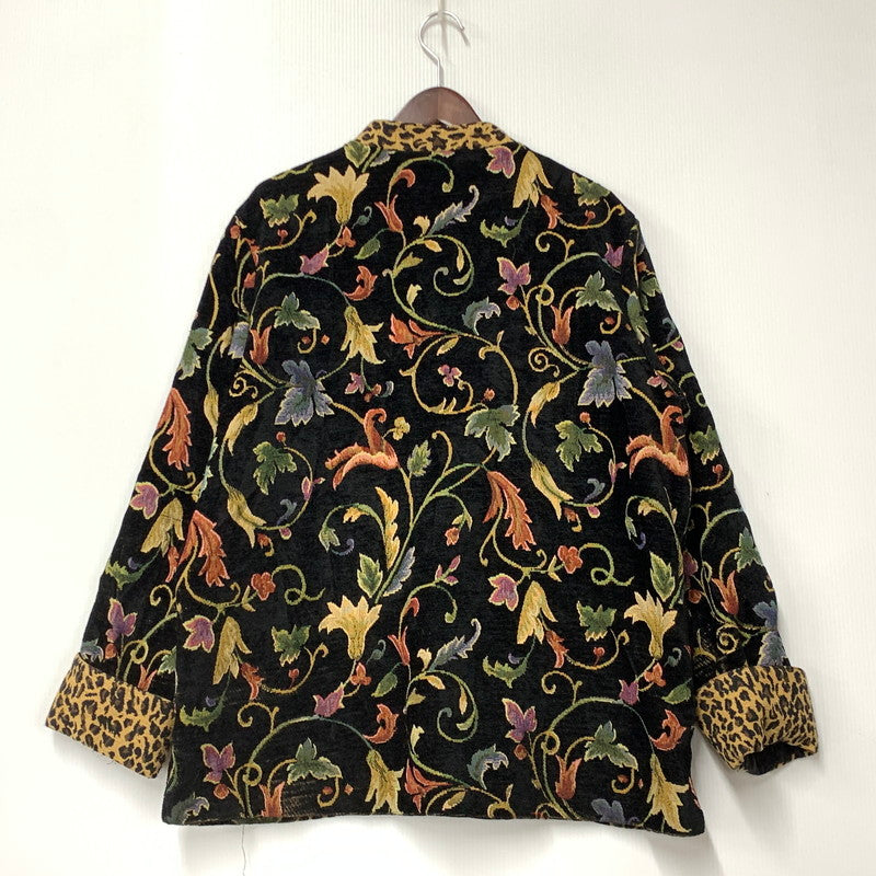 【中古品】【メンズ】 WHITE STAG ホワイトスタッグ 80S~90S ゴブランジャケット アウター 146-260421-ya-07-izu サイズ：XL カラー：ブラック系 万代Net店