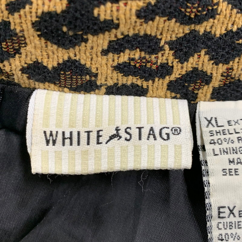 【中古品】【メンズ】 WHITE STAG ホワイトスタッグ 80S~90S ゴブランジャケット アウター 146-260421-ya-07-izu サイズ：XL カラー：ブラック系 万代Net店