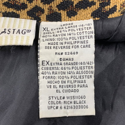 【中古品】【メンズ】 WHITE STAG ホワイトスタッグ 80S~90S ゴブランジャケット アウター 146-260421-ya-07-izu サイズ：XL カラー：ブラック系 万代Net店