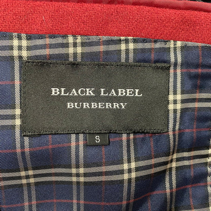 【中古品】【レディース】 BURBERRY BLACK LABEL バーバリーブラックレーベル D1E12-808-16 WOOL ウール 2B TAILORED JACKET テーラード ジャケット アウター 168-260423-ya-08-izu サイズ：S カラー：RED 万代Net店