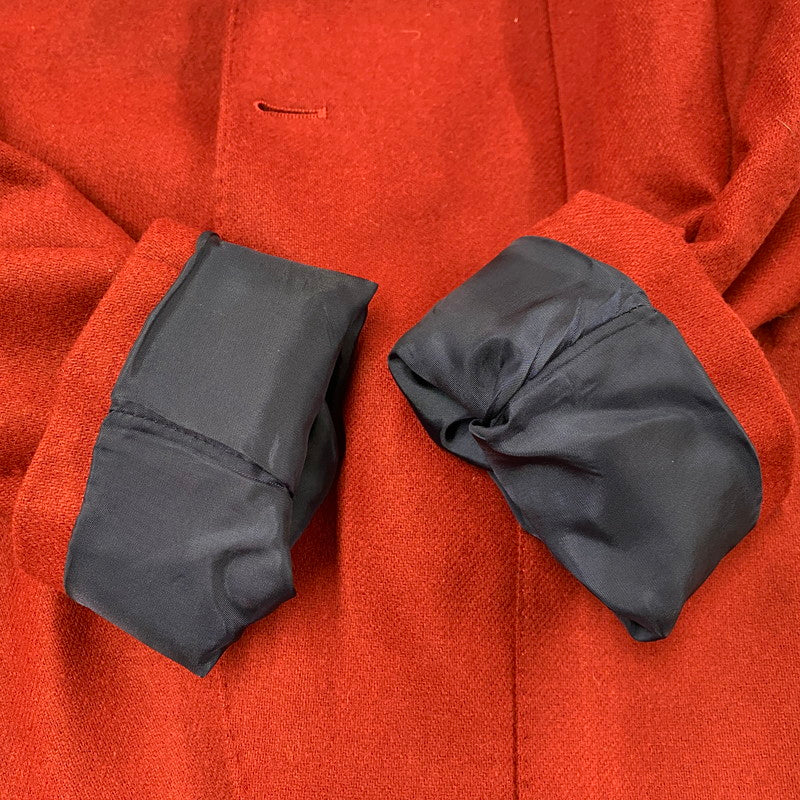 【中古品】【レディース】 BURBERRY BLACK LABEL バーバリーブラックレーベル D1E12-808-16 WOOL ウール 2B TAILORED JACKET テーラード ジャケット アウター 168-260423-ya-08-izu サイズ：S カラー：RED 万代Net店