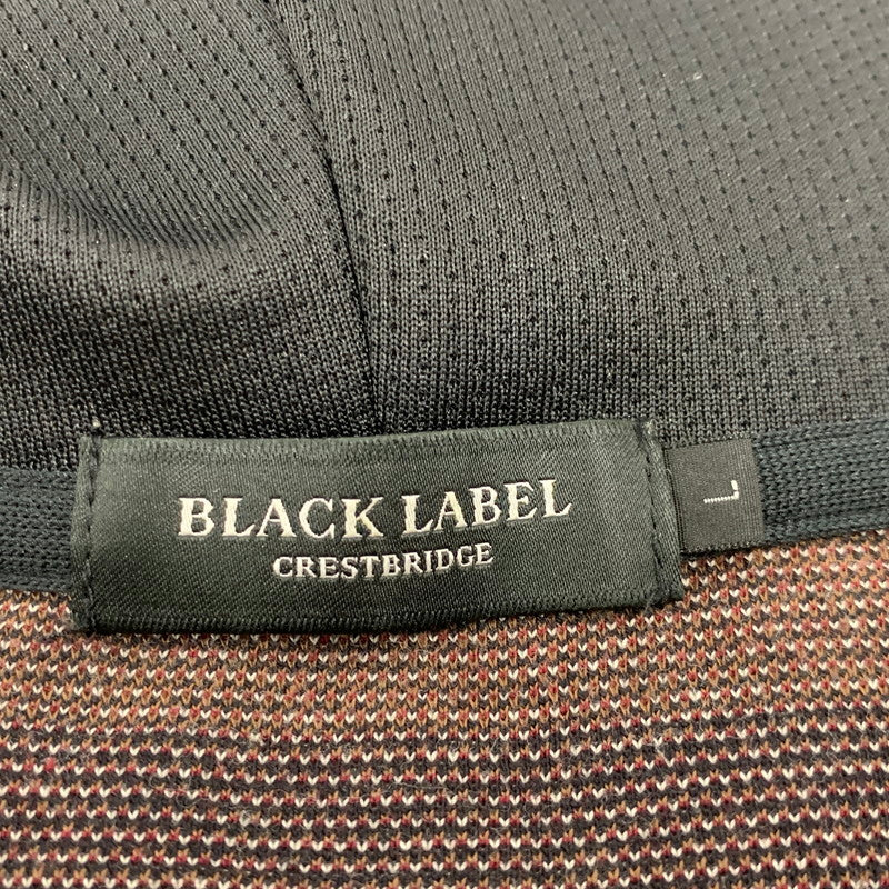 【中古品】【メンズ】 BLACK LABEL CRESTBRIDGE ブラックレーベル クレストブリッジ 51P52-852-15 CHECK FULLZIP HOODIE チェック フルジップ フーディ トップス 長袖 141-260421-ya-04-izu サイズ：L カラー：マルチ 万代Net店