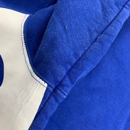 【中古品】【メンズ】 Supreme シュプリーム 15AW BIG SUP LOGO HALF ZIP SWEAT ビッグ サップ ロゴ ハーフ ジップ スウェット トップス 長袖 149-260421-ya-09-izu サイズ：M カラー：BLUE 万代Net店