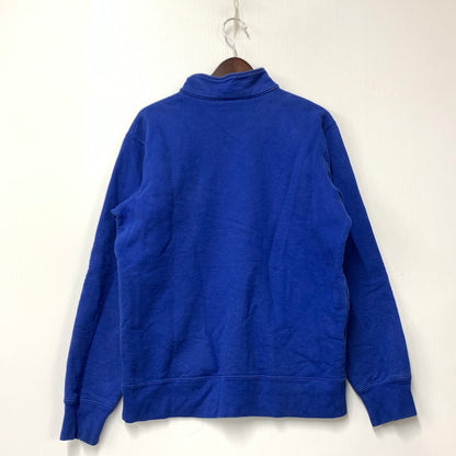 【中古品】【メンズ】 Supreme シュプリーム 15AW BIG SUP LOGO HALF ZIP SWEAT ビッグ サップ ロゴ ハーフ ジップ スウェット トップス 長袖 149-260421-ya-09-izu サイズ：M カラー：BLUE 万代Net店