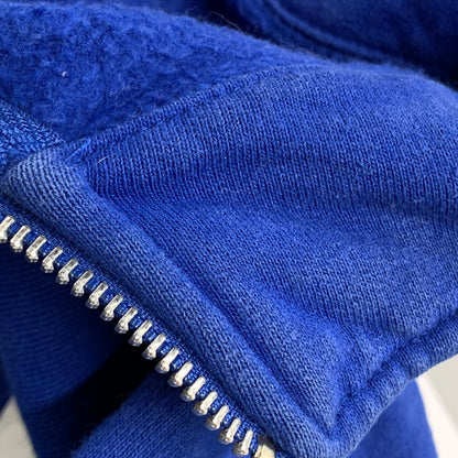 【中古品】【メンズ】 Supreme シュプリーム 15AW BIG SUP LOGO HALF ZIP SWEAT ビッグ サップ ロゴ ハーフ ジップ スウェット トップス 長袖 149-260421-ya-09-izu サイズ：M カラー：BLUE 万代Net店