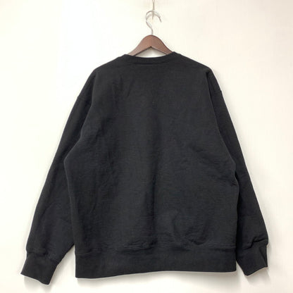 【中古品】【メンズ】 Supreme シュプリーム 20FW FUTURA LOGO CREWNECK フューチュラ ロゴ クルーネック トップス 長袖 149-260421-ya-11-izu サイズ：L カラー：BLACK 万代Net店