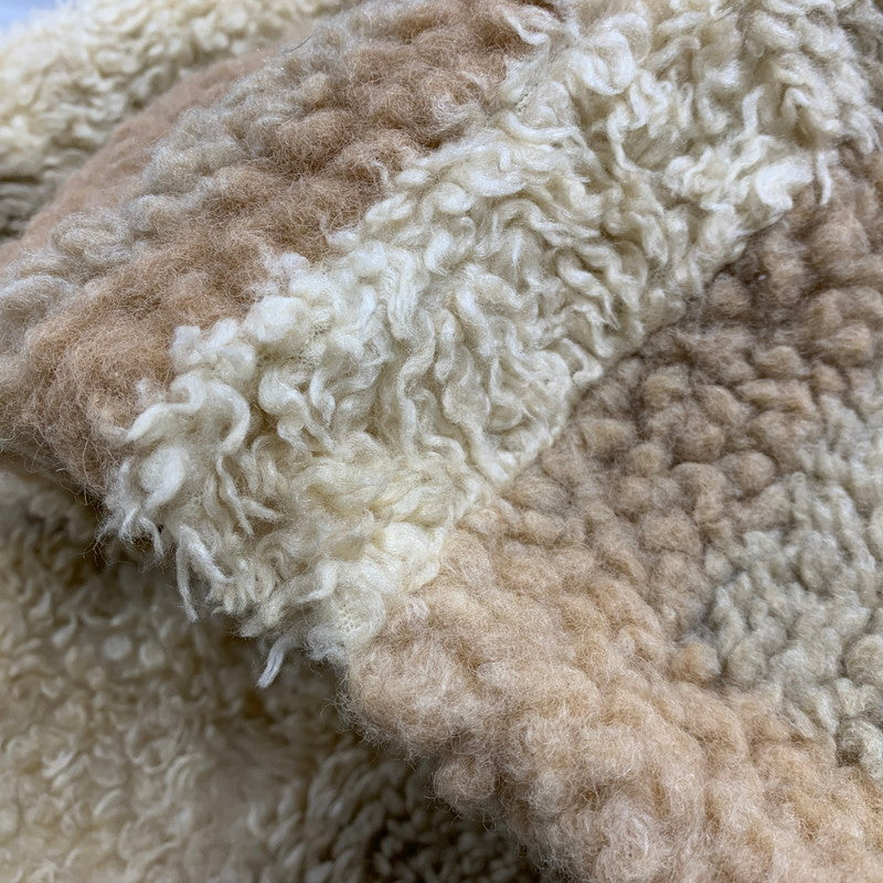 【中古品】【メンズ】 STUSSY ステューシー 118519 BRONSON SHERPA HOODIE ブロンソン シェルパ フーディ トップス 長袖 142-260421-ya-03-izu サイズ：L カラー：BEIGE 万代Net店