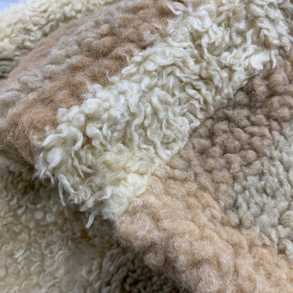 【中古品】【メンズ】 STUSSY ステューシー 118519 BRONSON SHERPA HOODIE ブロンソン シェルパ フーディ トップス 長袖 142-260421-ya-03-izu サイズ：L カラー：BEIGE 万代Net店