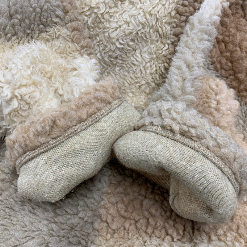 【中古品】【メンズ】 STUSSY ステューシー 118519 BRONSON SHERPA HOODIE ブロンソン シェルパ フーディ トップス 長袖 142-260421-ya-03-izu サイズ：L カラー：BEIGE 万代Net店