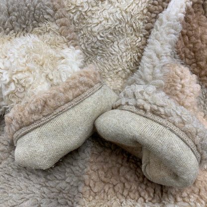 【中古品】【メンズ】 STUSSY ステューシー 118519 BRONSON SHERPA HOODIE ブロンソン シェルパ フーディ トップス 長袖 142-260421-ya-03-izu サイズ：L カラー：BEIGE 万代Net店