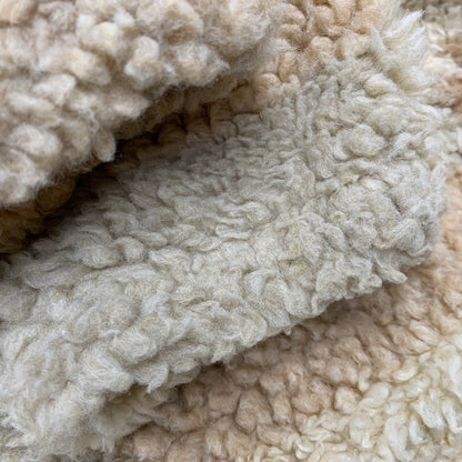 【中古品】【メンズ】 STUSSY ステューシー 118519 BRONSON SHERPA HOODIE ブロンソン シェルパ フーディ トップス 長袖 142-260421-ya-03-izu サイズ：L カラー：BEIGE 万代Net店