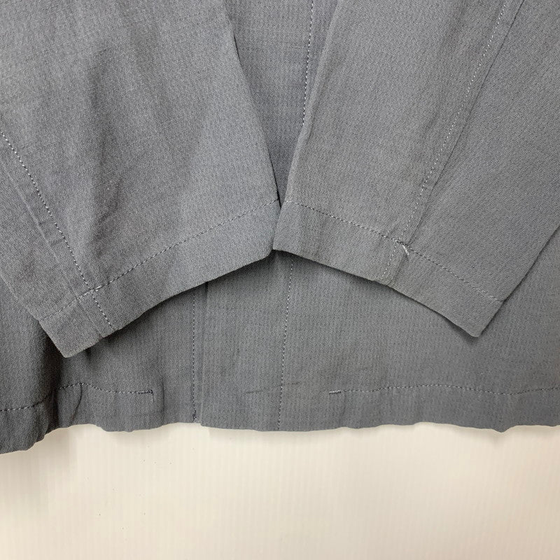 【中古品】【メンズ】 Edwina Horl エドウィナホール EDWINA HOERL JACET EH36J-03-02 ノーカラージャケット 140-260422-as-09-izu サイズ：S カラー：グレー 万代Net店