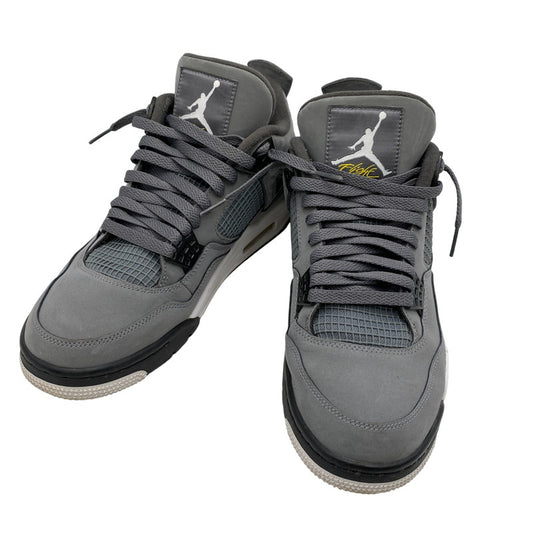 【中古品】【メンズ】 NIKE ナイキ AIR JORDAN 4 RETRO 308497-007 エア ジョーダン 4 レトロ スニーカー シューズ 靴 160-260422-as-21-izu サイズ：28.5cm カラー：COOL GREY/CHROME-DARK CHARCOAL 万代Net店