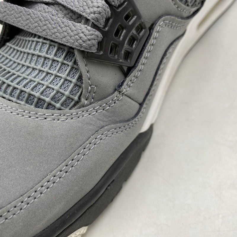 【中古品】【メンズ】 NIKE ナイキ AIR JORDAN 4 RETRO 308497-007 エア ジョーダン 4 レトロ スニーカー シューズ 靴 160-260422-as-21-izu サイズ：28.5cm カラー：COOL GREY/CHROME-DARK CHARCOAL 万代Net店