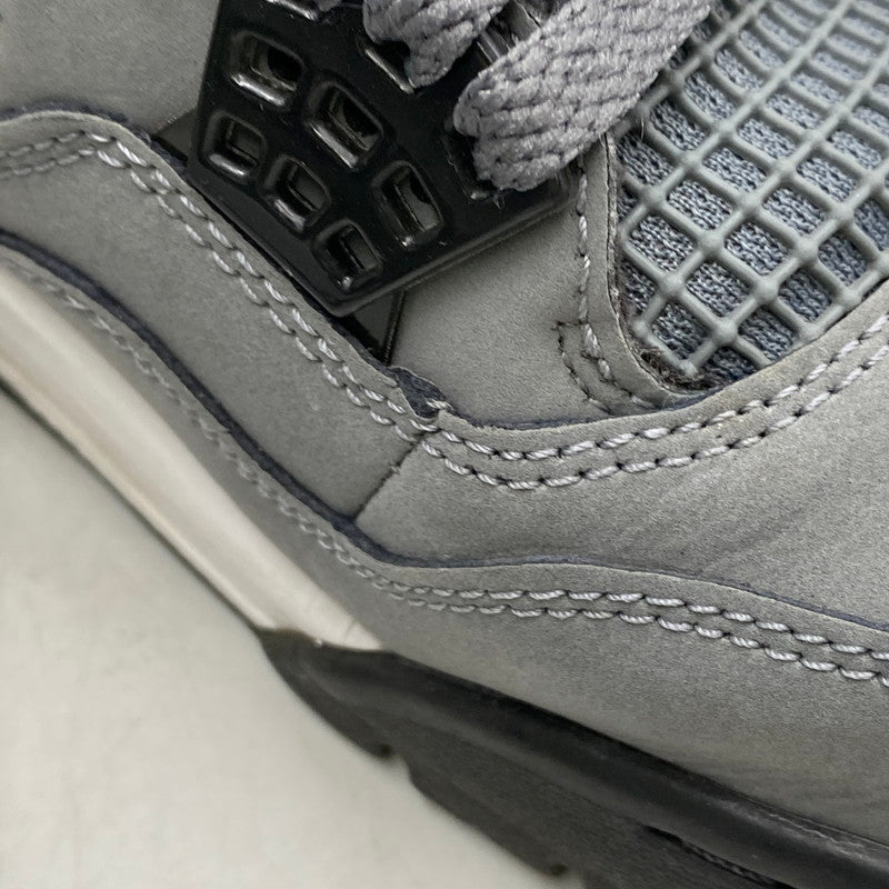 【中古品】【メンズ】 NIKE ナイキ AIR JORDAN 4 RETRO 308497-007 エア ジョーダン 4 レトロ スニーカー シューズ 靴 160-260422-as-21-izu サイズ：28.5cm カラー：COOL GREY/CHROME-DARK CHARCOAL 万代Net店