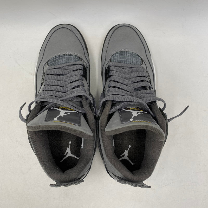 【中古品】【メンズ】 NIKE ナイキ AIR JORDAN 4 RETRO 308497-007 エア ジョーダン 4 レトロ スニーカー シューズ 靴 160-260422-as-21-izu サイズ：28.5cm カラー：COOL GREY/CHROME-DARK CHARCOAL 万代Net店