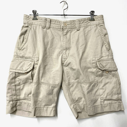 【中古品】【メンズ】 POLO BY RALPH LAUREN ポロバイラルフローレン CARGO SHORTS カーゴ ショーツ ショートパンツ ボトムス 157-260425-kh-08-izu サイズ：36 カラー：ベージュ 万代Net店