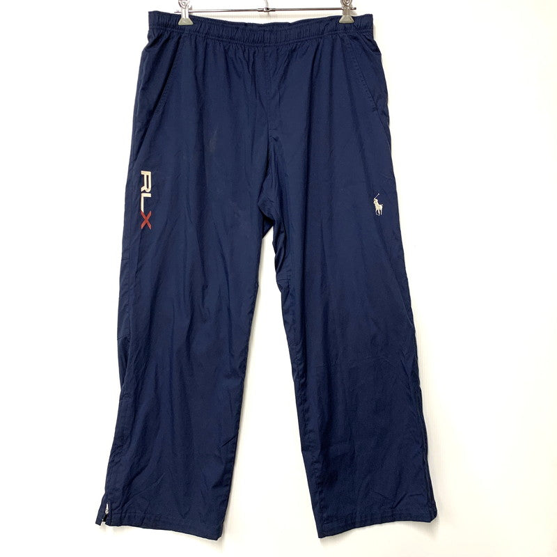 【中古品】【メンズ】 RLX RALPH LAUREN アールエルエックス ラルフローレン NYLON PANTS ナイロンパンツ ボトムス 157-260422-as-02-izu サイズ：XXL カラー：ネイビー 万代Net店