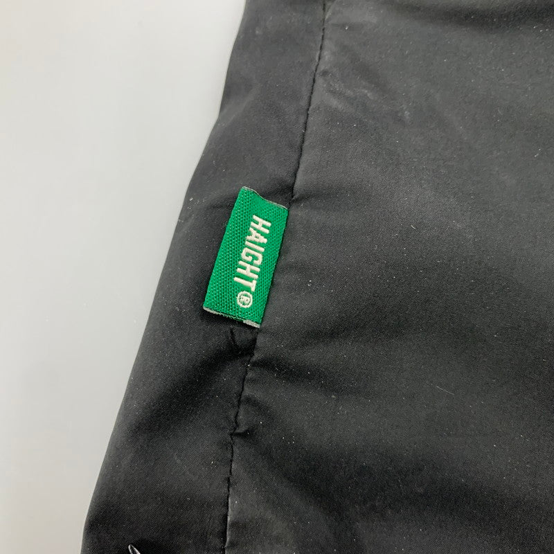 【中古品】【メンズ】 HAIGHT ヘイト × RAIDBACK FABRIC レイドバックファブリック RAIDBACK TRACK PANTS トラックパンツ ボトムス 153-260422-as-01-izu サイズ：XL カラー：ブラック 万代Net店