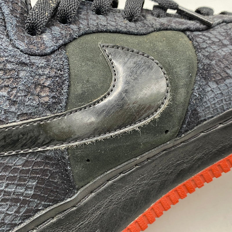 【現状渡し品】【メンズ】 NIKE ナイキ AIR FORCE 1 HIGH SUPREME LE 375379-001 エアフォース 1 ハイ サプリーム LE スニーカー シューズ 靴 160-260422-as-20-izu サイズ：29cm カラー：BLACK/BLACK-VARSITY RED 万代Net店