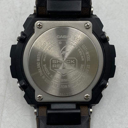 【現状渡し品】【メンズ/レディース】 G-SHOCK ジーショック G-STEEL TOUGH SOLAR WATCH GST-W130L タフソーラー 腕時計 196-260422-as-14-izu カラー：シルバー×ブラック×ブラウン 万代Net店