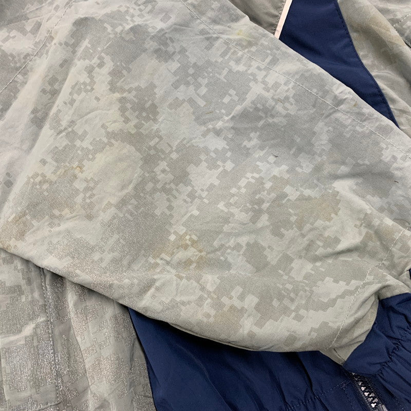【中古品】【メンズ】 WEYEP ウィエップ U.S.AIR FORCE REMAKE JACKET W-10-01-B U.S.エアフォース リメイクジャケット 10周年記念 アウター 146-260422-as-08-izu サイズ：L カラー：グレー×ネイビー 万代Net店