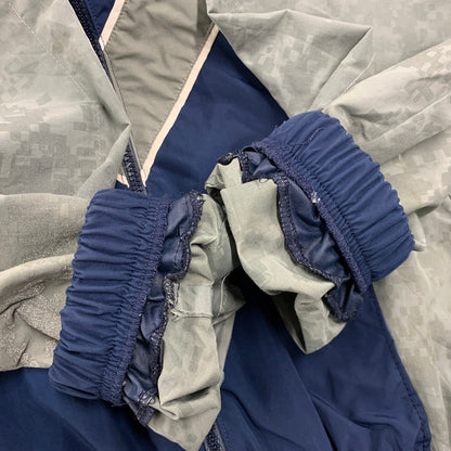 【中古品】【メンズ】 WEYEP ウィエップ U.S.AIR FORCE REMAKE JACKET W-10-01-B U.S.エアフォース リメイクジャケット 10周年記念 アウター 146-260422-as-08-izu サイズ：L カラー：グレー×ネイビー 万代Net店