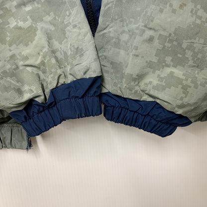 【中古品】【メンズ】 WEYEP ウィエップ U.S.AIR FORCE REMAKE JACKET W-10-01-B U.S.エアフォース リメイクジャケット 10周年記念 アウター 146-260422-as-08-izu サイズ：L カラー：グレー×ネイビー 万代Net店
