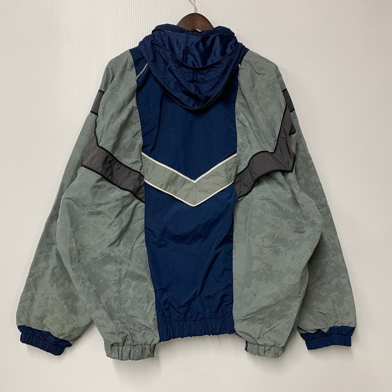 【中古品】【メンズ】 WEYEP ウィエップ U.S.AIR FORCE REMAKE JACKET W-10-01-B U.S.エアフォース リメイクジャケット 10周年記念 アウター 146-260422-as-08-izu サイズ：L カラー：グレー×ネイビー 万代Net店