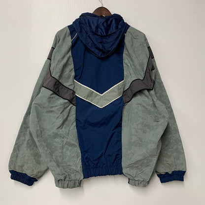 【中古品】【メンズ】 WEYEP ウィエップ U.S.AIR FORCE REMAKE JACKET W-10-01-B U.S.エアフォース リメイクジャケット 10周年記念 アウター 146-260422-as-08-izu サイズ：L カラー：グレー×ネイビー 万代Net店
