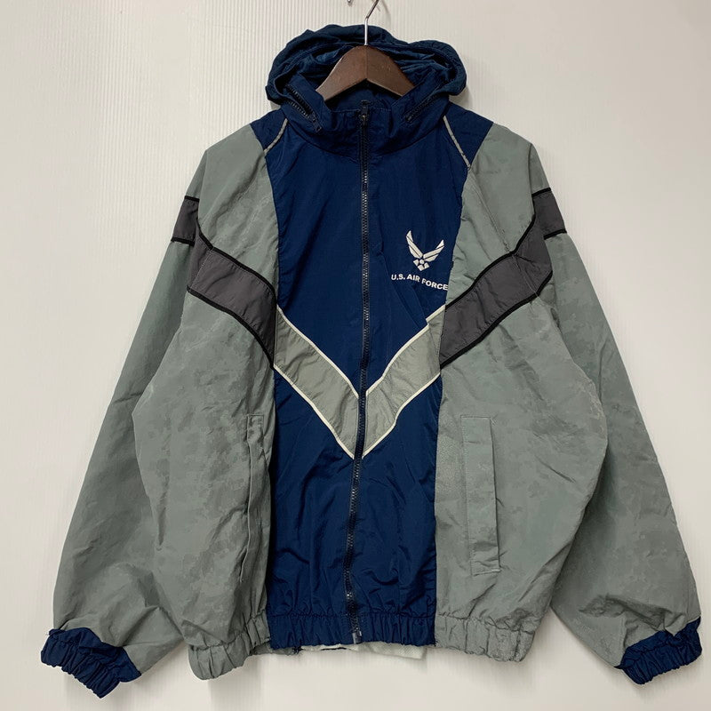 【中古品】【メンズ】 WEYEP ウィエップ U.S.AIR FORCE REMAKE JACKET W-10-01-B U.S.エアフォース リメイクジャケット 10周年記念 アウター 146-260422-as-07-izu サイズ：M カラー：グレー×ネイビー 万代Net店
