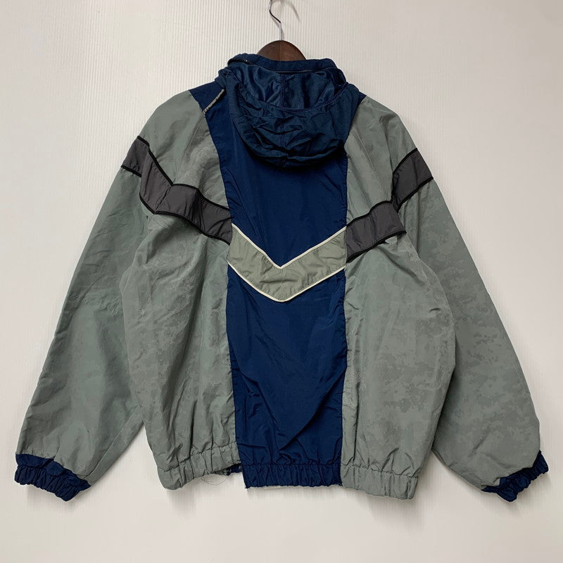 【中古品】【メンズ】 WEYEP ウィエップ U.S.AIR FORCE REMAKE JACKET W-10-01-B U.S.エアフォース リメイクジャケット 10周年記念 アウター 146-260422-as-07-izu サイズ：M カラー：グレー×ネイビー 万代Net店