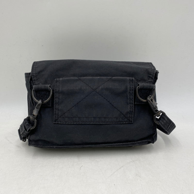 【中古品】【メンズ/レディース】 HEAD PORTER ヘッドポーター MINI SHOULDER BAG ミニ ショルダーバッグ カバン 鞄 188-260422-as-13-izu カラー：ブラック 万代Net店