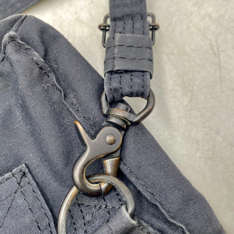 【中古品】【メンズ/レディース】 HEAD PORTER ヘッドポーター MINI SHOULDER BAG ミニ ショルダーバッグ カバン 鞄 188-260422-as-13-izu カラー：ブラック 万代Net店