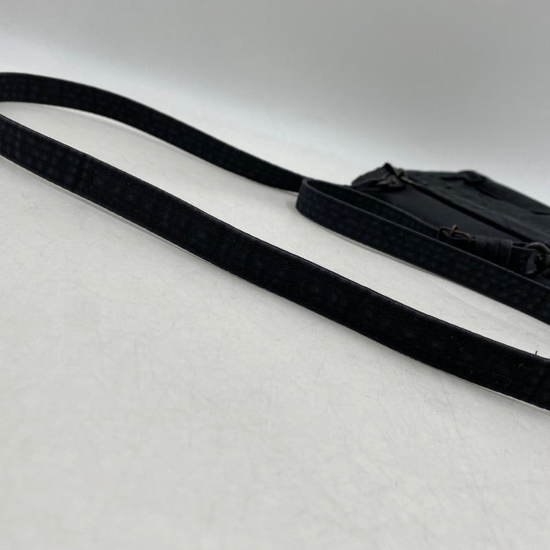 【中古品】【メンズ/レディース】 HEAD PORTER ヘッドポーター MINI SHOULDER BAG ミニ ショルダーバッグ カバン 鞄 188-260422-as-13-izu カラー：ブラック 万代Net店
