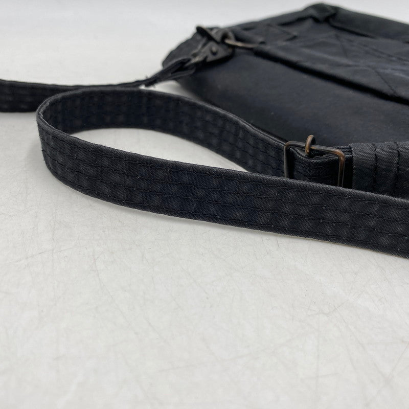 【中古品】【メンズ/レディース】 HEAD PORTER ヘッドポーター MINI SHOULDER BAG ミニ ショルダーバッグ カバン 鞄 188-260422-as-13-izu カラー：ブラック 万代Net店