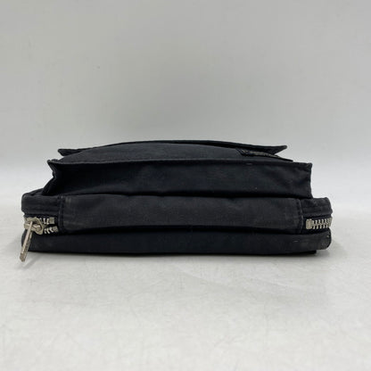 【中古品】【メンズ/レディース】 HEAD PORTER ヘッドポーター MINI SHOULDER BAG ミニ ショルダーバッグ カバン 鞄 188-260422-as-13-izu カラー：ブラック 万代Net店