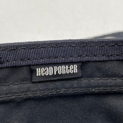 【中古品】【メンズ/レディース】 HEAD PORTER ヘッドポーター MINI SHOULDER BAG ミニ ショルダーバッグ カバン 鞄 188-260422-as-13-izu カラー：ブラック 万代Net店