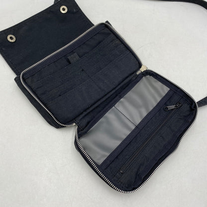 【中古品】【メンズ/レディース】 HEAD PORTER ヘッドポーター MINI SHOULDER BAG ミニ ショルダーバッグ カバン 鞄 188-260422-as-13-izu カラー：ブラック 万代Net店