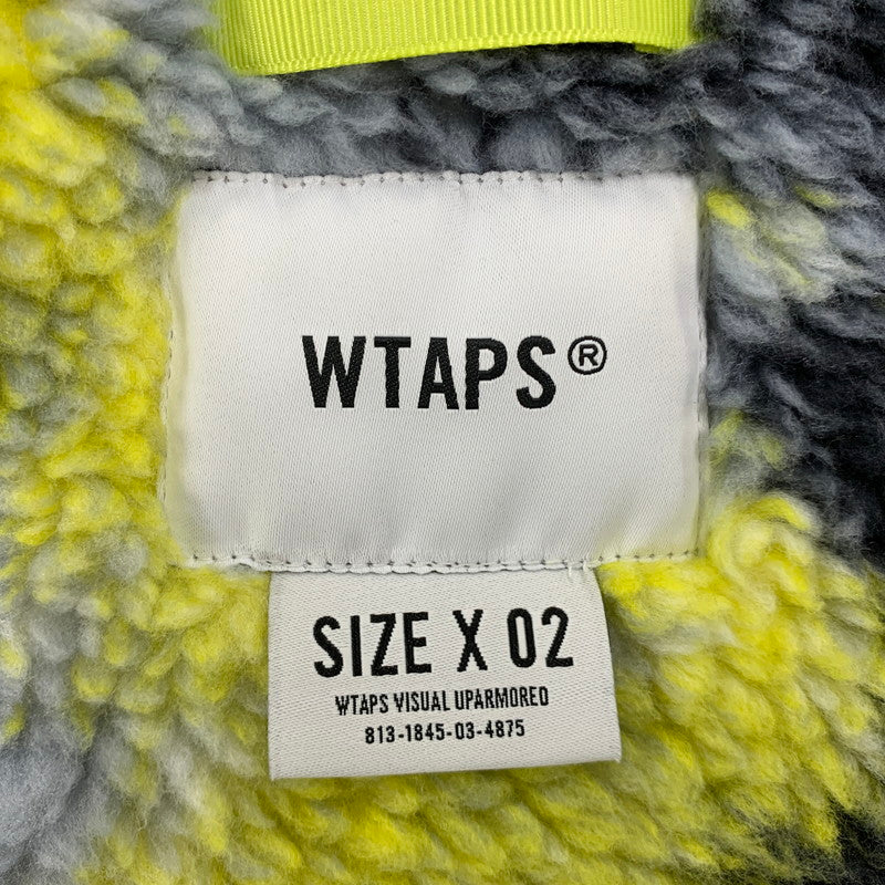 【中古品】【メンズ】 WTAPS ダブルタップス BUNDLE JACKET POLY. BOA. TEXTILE 232TQDT-JKM07 バンドル ジャケット アウター 142-260422-as-12-izu サイズ：02 カラー：マルチカラー 万代Net店