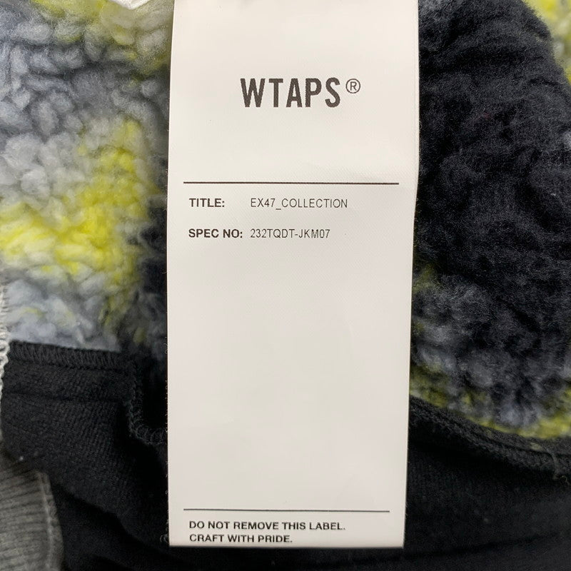 【中古品】【メンズ】 WTAPS ダブルタップス BUNDLE JACKET POLY. BOA. TEXTILE 232TQDT-JKM07 バンドル ジャケット アウター 142-260422-as-12-izu サイズ：02 カラー：マルチカラー 万代Net店