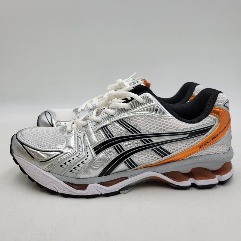 【中古品】【メンズ】 asics アシックス GEL-KAYANO 14 1201A019-109 ゲルカヤノ 14 スニーカー シューズ 靴 162-260424-ay-09-izu サイズ：27cm カラー：WHITE/PIQUANT ORANGE 万代Net店
